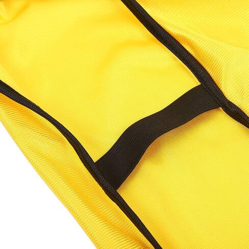 Kids Sports Vest Boys Training Vest, Youth Athletic Breathable Quick Dry Polyester with Hollow Side Design for Outdoor Football Basketball Running (Yellow) in Kuwait