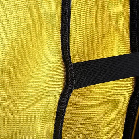 Kids Sports Vest Boys Training Vest, Youth Athletic Breathable Quick Dry Polyester with Hollow Side Design for Outdoor Football Basketball Running (Yellow) in Kuwait