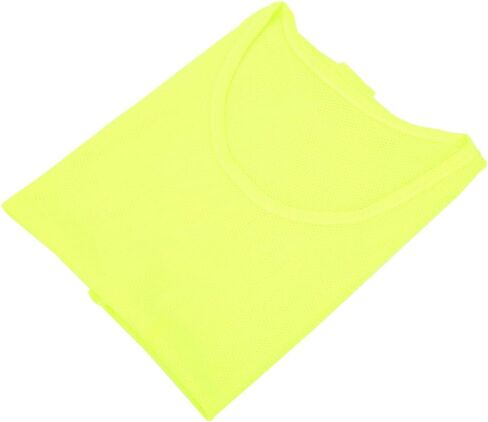 Football Training Vest Durable Breathable 12PCS for Children Soccer Sports Fluorescent Green in Kuwait