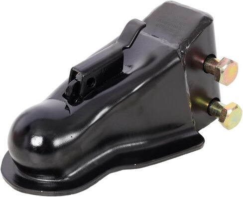 Adjustable Trailer Coupler, 2-5/16 Inch Towing Hitch, 8000 LBS Heavy Duty Steel Sleeve Lock Hitch, 360°Sleeve-Lock for Boat RV Utility Trailer Trucks in Kuwait