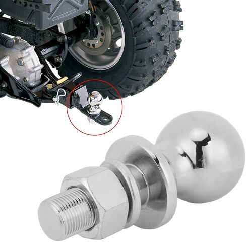 ZJchao Trailer Hitch 2 Inch Diameter 7500LBS Capacity for Boat Trailer RV ATV SUV with 28 X Inch Shank in Kuwait