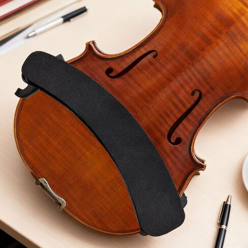 Violin Shoulder Rest for 4/4 and 3/4 Size, Collapsible and Height Adjustable Feet, Violin Universal Type Violin Parts Soft Easy to use, High Strength Sponge (1) in Kuwait