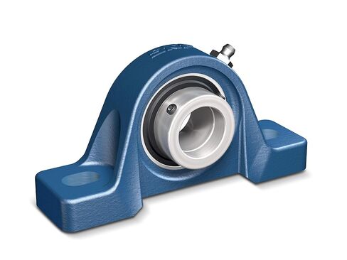 SKF P2B 100-RM محمل كروي على شكل وسادة، 2 براغي، واجب عادي، مجموعة قفل لولبي، أختام تلامس، عمود 1 بوصة، تباعد فتحة المسمار 3-3/4 بوصة إلى 4-1/2 بوصة، قاعدة 1-7/16 بوصة إلى ارتفاع المركز in Kuwait