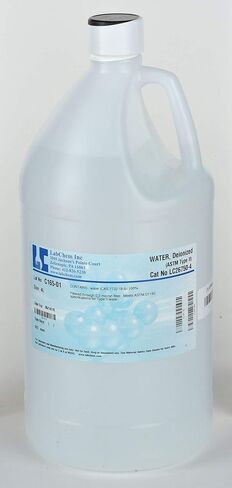 محلول مائي من LabChem LC267504، منزوع الأيونات، حجم 4 لتر in Kuwait