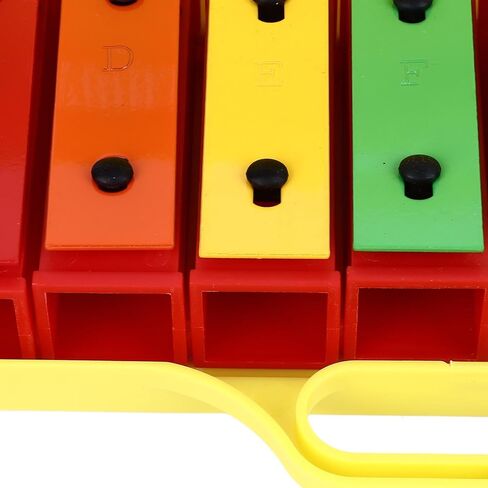 Karlak Xylophone Colorful Educational Glockenspiel with Adjustable Tone for Kids, Premium Materials, 8 Notes Xylophone Instrument for Musical Development, Toddlers in Kuwait
