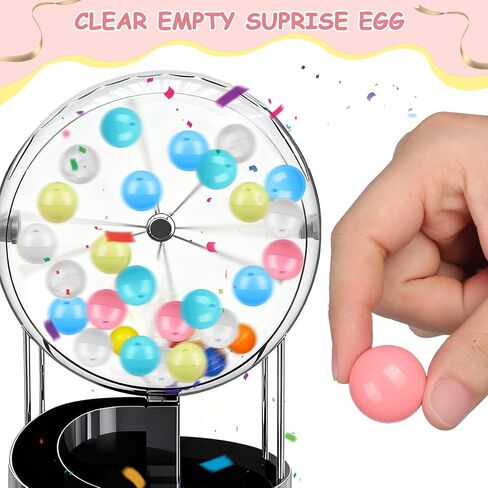 Operitacx 30pcs Vending Machine Capsules: 25mm Empty Prize Eggs for Gumball Claw Machine Plastic Christmas Candy Balls Refills Bingo Ball Replacements in Kuwait
