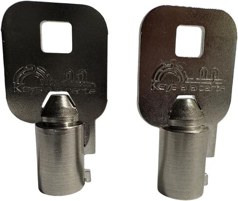 X8507 Replacement Key – Cut to Code on 1137S Tubular Blank for Fort Tubular Locks | KEYSALACARTE in Kuwait
