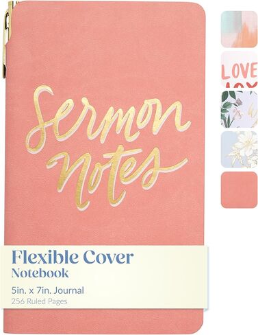 Eccolo Wallpaper Lined Journal – 256 Ruled Pages with Gilded Edges, Durable Covers, Lay-Flat Sewn Binding, Portable Size for Notebook Journaling & Note-Taking, 8.25 x 5.8 Inches in Kuwait