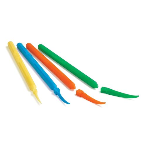 Garrison WK4 Wedge Wands Assortmetn Kit Yellow Blue Orange and Green 100x Each in Kuwait