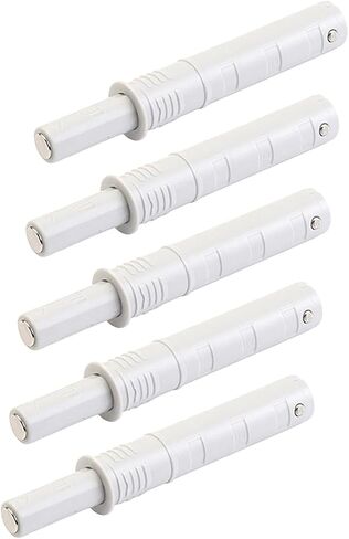 Push Out Push Opener Heavy Duty Touch Release Spring on Close Push Catches for Wardrobe Closet Bedroom, Gray in Kuwait