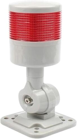 Led Signal Tower Stack Lights Machine DC12-24V AC220V Steady Flashing Light Industrial Signal Warning Lights Buzzer(2 Layer AC220V) in Kuwait