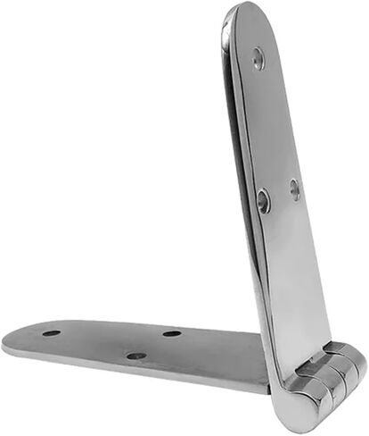 Casting Hinge Flat Cabinet Doors 6 Holes Cast Strap Deck Hardware 200 * 38mm 1Pcs in Kuwait