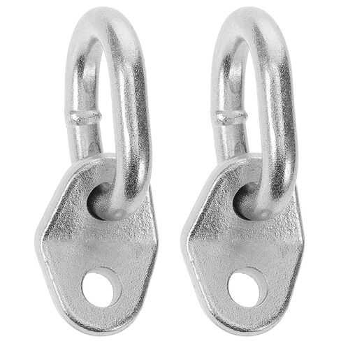 Toyvian 2pcs Engine Hoist Brackets Lifting Rings Alloy Steel Heavy Duty 5500lb Capacity with Easy Installation and Removal for Rigging Engine Stand and Lifting Applications in Kuwait