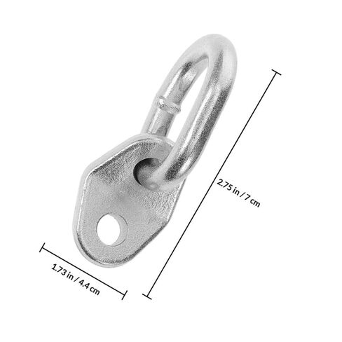 Toyvian 2pcs Engine Hoist Brackets Lifting Rings Alloy Steel Heavy Duty 5500lb Capacity with Easy Installation and Removal for Rigging Engine Stand and Lifting Applications in Kuwait