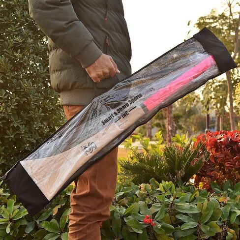 Smart and Sharp Premium Quality Ash Wood Hurling Stick 20 inches (Pink Handle) (Adult, Smart and Sharp Sports Inc.) (Include Cover) (Pink, Wood) in Kuwait