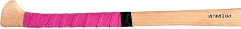 Smart and Sharp Premium Quality Ash Wood Hurling Stick 20 inches (Pink Handle) (Adult, Smart and Sharp Sports Inc.) (Include Cover) (Pink, Wood) in Kuwait