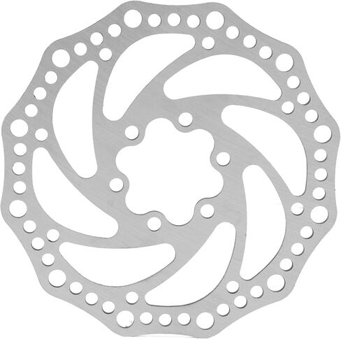 140mm Bike Disc Brake Rotor, Lightweight Steel Hollow Design Bicycle Brake Disc for Replacement Riding, Diameter 140mm in Kuwait
