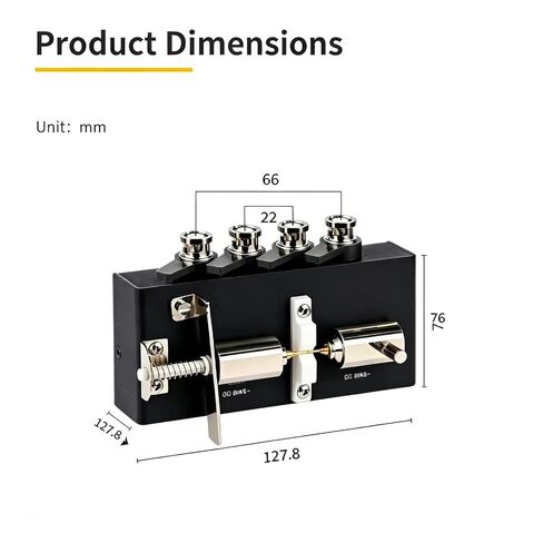 Adjustable Digital Bridge Test Fixture, Frequency Range DC-30MHz | LCR/RCL Chip Capacitance Tester, High Precision, for SMT/SMD Components Tester Multi-Meter in Kuwait