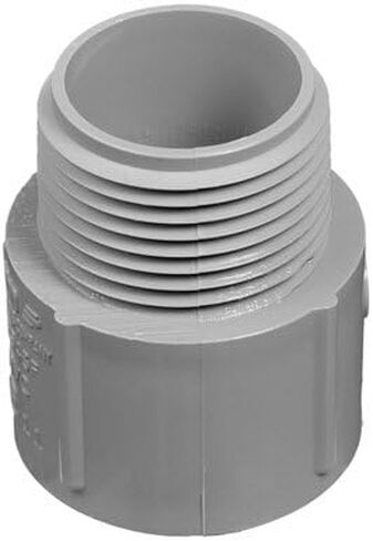 محول طرفي PVC، كهربائي، 1/2 بوصة. in Kuwait
