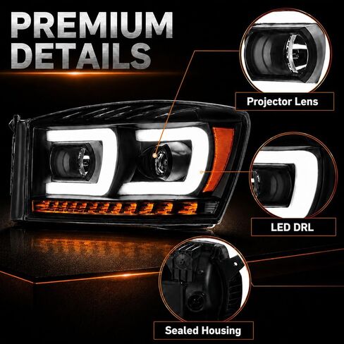 7 بوصة LED مجموعة الأمامي الأمامية متوافقة مع 2007-2015 Jeep Wrangler JK 2 Door/1997-2006 Wrangler TJ/1976-1986 Wrangler CJ-7 ، متوافق مع Mazda Miata ، Fit Chevy ، إلخ. in Kuwait