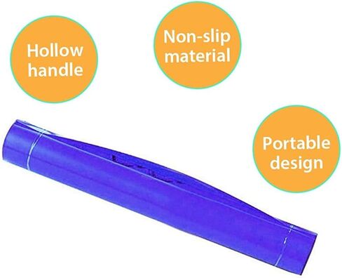 Sand Sled, 53x18in Roll Up Snow Sled, Lightweight Sand Sled for Beach Cart, Snow Rolling Slider, Portable Plastic Sleds for Sand, Blue in Kuwait