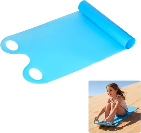 Sand Sleds for Dunes, Sandboard for Sand Slopes, Lightweight Portable for Outdoor Fun, Soft Rounded Edges, Simple to Clean, Long-Lasting, Built for Easy Storage for Dune and Adventures in Kuwait
