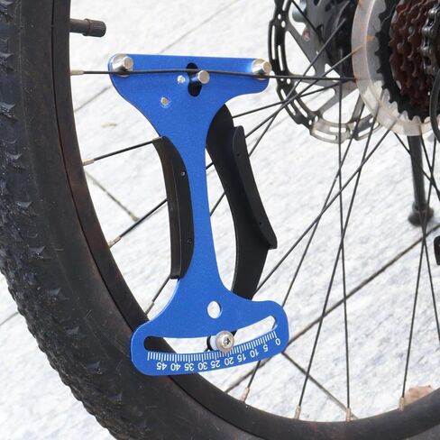 Windance Aluminum Alloy Spoke Tension Meter Tool for Mountain Bikes Bicycles with Tension Conversion Chart, Gauge Caliper, Wheel Group Spoke Measurement Deviation Correction Tool in Kuwait
