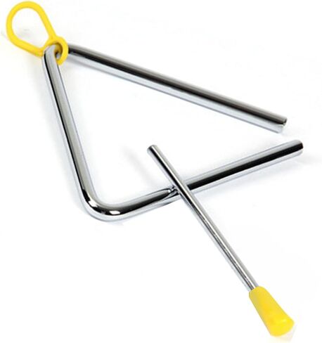 Hand Percussion Triangle Children Rhythm Instrument for Music Program Metal Triangle for Early Education (7 Inch 1500mAh Li Ion Battery) in Saudi Arabia