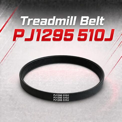 1PC PJ1295 510J 6-Rib V-Belt, Ribbed Drive Belt for Spinning Bike, Treadmill, Exercise Bike & Motor Replacement Parts in Kuwait