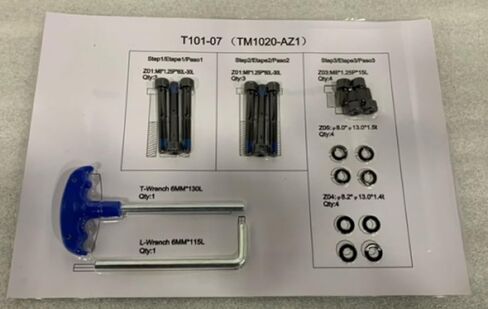 مجموعة الأجهزة شبه المجمعة 1000461151 تعمل مع جهاز المشي HZ Fitness T101-07 TM1020 PTM1020 PTM1020B in Kuwait