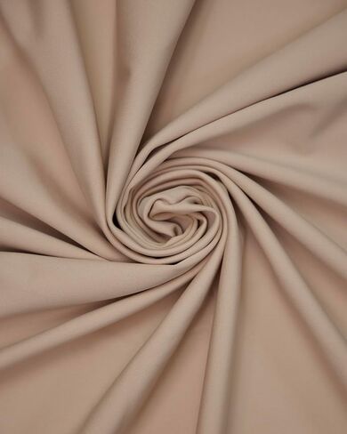 نسيج Kiki Textiles Butter Sculpt Spandex Knit من The Yard - نسيج غير شفاف فائق النعومة قابل للتمدد في 4 اتجاهات للسراويل الضيقة والملابس الرياضية والفساتين وملابس الاسترخاء - عرض 58 بوصة (أصفر، 1 ياردة) in Kuwait