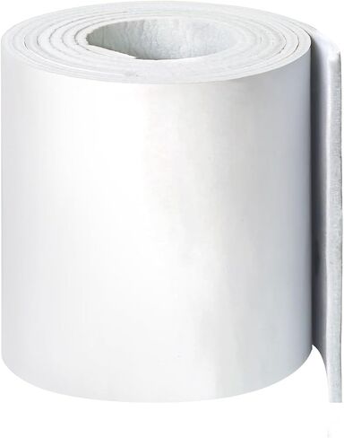 Self-Adhesive Felt Roll, Soft Cuttable Fabric, White Padding Felt, Flexible Multipurpose for Furniture Protection, General Buffering & Support, 1 Roll (90×6×0.24 inch) in Saudi Arabia