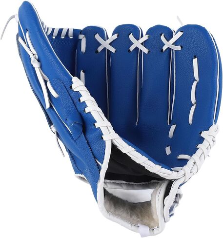 RiToEasysports Baseball Glove PU Leather Softball Glove 12.5 Inch Double Reinforced Dirt Surface for Outdoor Training Gym and Field Players in Saudi Arabia