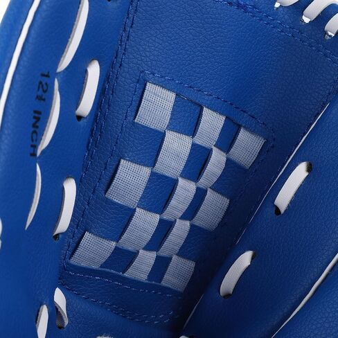 RiToEasysports Baseball Glove PU Leather Softball Glove 12.5 Inch Double Reinforced Dirt Surface for Outdoor Training Gym and Field Players in Saudi Arabia
