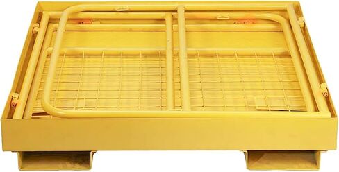 Forklift Safety Cage, 36 x36 Inch Heavy Duty Forklift Man Basket,1150lbs Capacity Forklift Work Platform w/Chains Provide Safety for Most Aerial Work in Kuwait