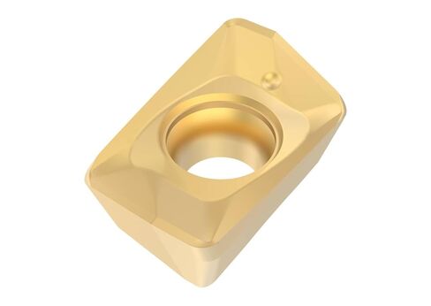Seco Tools 00035449 (عبوة من 10) أدخل XOMX060208R-M05 F40M، حافتي قطع، جانب واحد، نصف قطر زاوية 0.0315 بوصة، كربيد PVD، طول ممسحة 0.0197 بوصة in Kuwait