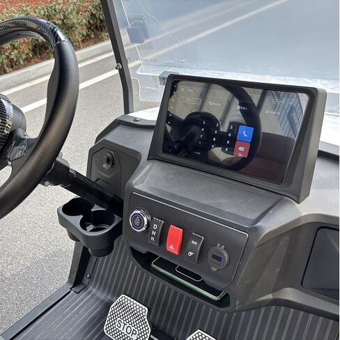 GO UP new 2-Seater Electric Golf cart, Equipped with 48V Lithium Battery, Suitable for Transporting Golf Bags on the Course. in Kuwait