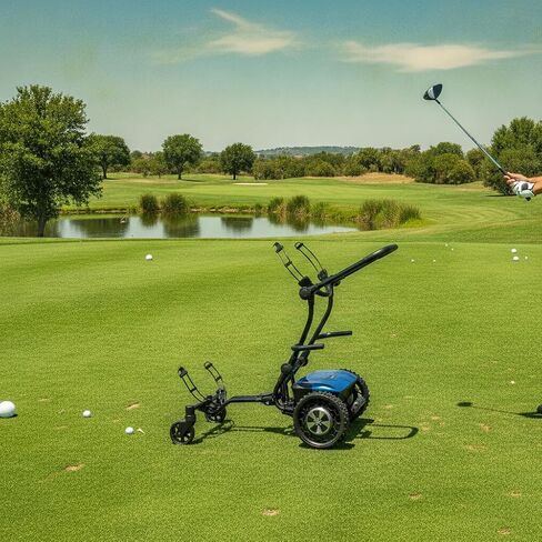 CaddyTrek R2 Golf Follow Caddy | Smart golf caddy with remote & follow mode in Kuwait