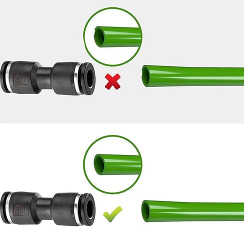 4mm Push to Connect Air Line Union Y Splitter Fittings 3 Way 10 Pack | 3 way union y coupler instant pushlock composite pneumatic air tube fittings disconnect adapter quick connect mechanism in Kuwait
