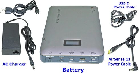 حزمة بطارية فائقة السعة (211 واط في الساعة) لجهاز ResMed AirSense 11 CPAP VP250-AS11 in Kuwait