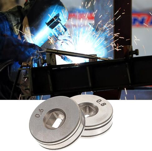 Welder Wire Feed Drive Roll Wheel 0.94 Inch Steel Replacement Feed Roller for Mig Welding Equipment Accessories Pack of 4 Durable Precision Fit in Saudi Arabia