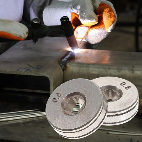 Welder Wire Feed Drive Roll Wheel 0.94 Inch Steel Replacement Feed Roller for Mig Welding Equipment Accessories Pack of 4 Durable Precision Fit in Saudi Arabia