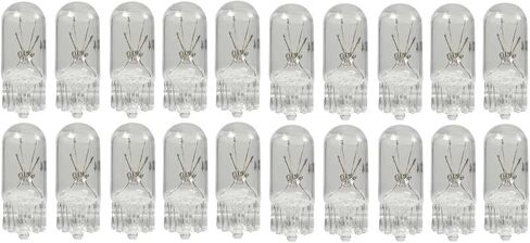 Replacement for 194 .27A 14V Low Voltage T-3 1/4 for Mini Wedge Base Miniature Bulb - 20 PACK in Kuwait