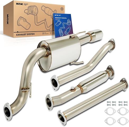 KAX Exhaust Stainless Steel Exhaust System Kit Compatible with 2011-2017 1500 5.7L, 2011-2017 2500 5.7L, 2011-2013 1500 4.7L, 2009 R-am 1500 5.7L, 2009 R-am 1500 4.7L, 2022 1500 Classic 5.7L in Saudi Arabia