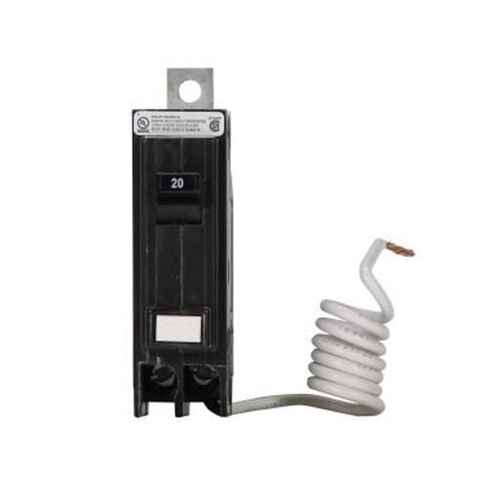 Eaton QBGFT1020 Bolt-On Mount Type QB Ground Fault Circuit Breaker 1-Pole 20 Amp 120/240 Volt AC Quik-Lok™ in Kuwait