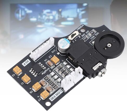 Double Channel Volume Board, Game Gear GG Sound Control Board Module with Capacitors for IPS Screen Mods and Original Mono Output in Kuwait