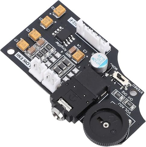 Double Channel Volume Board, Game Gear GG Sound Control Board Module with Capacitors for IPS Screen Mods and Original Mono Output in Kuwait