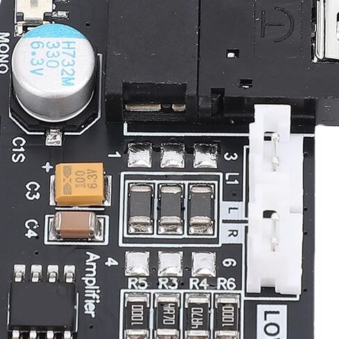 Double Channel Volume Board, Game Gear GG Sound Control Board Module with Capacitors for IPS Screen Mods and Original Mono Output in Kuwait
