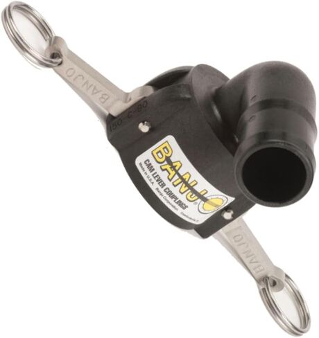2 of 1-1/2" Banjo Poly Cam Lever Female Coupler 90° - 1-1/2" Hose Shank 150C90 in Kuwait