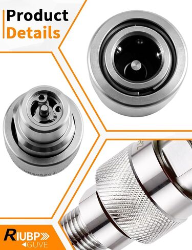 M16-M14 Hydraulic Quick Connect Fittings Fit for AGT and Most Chinese Mini Excavators 2 Male & 2 Female Couples Hydraulic Hose Connection Adapter with 4×Gaskets in Kuwait